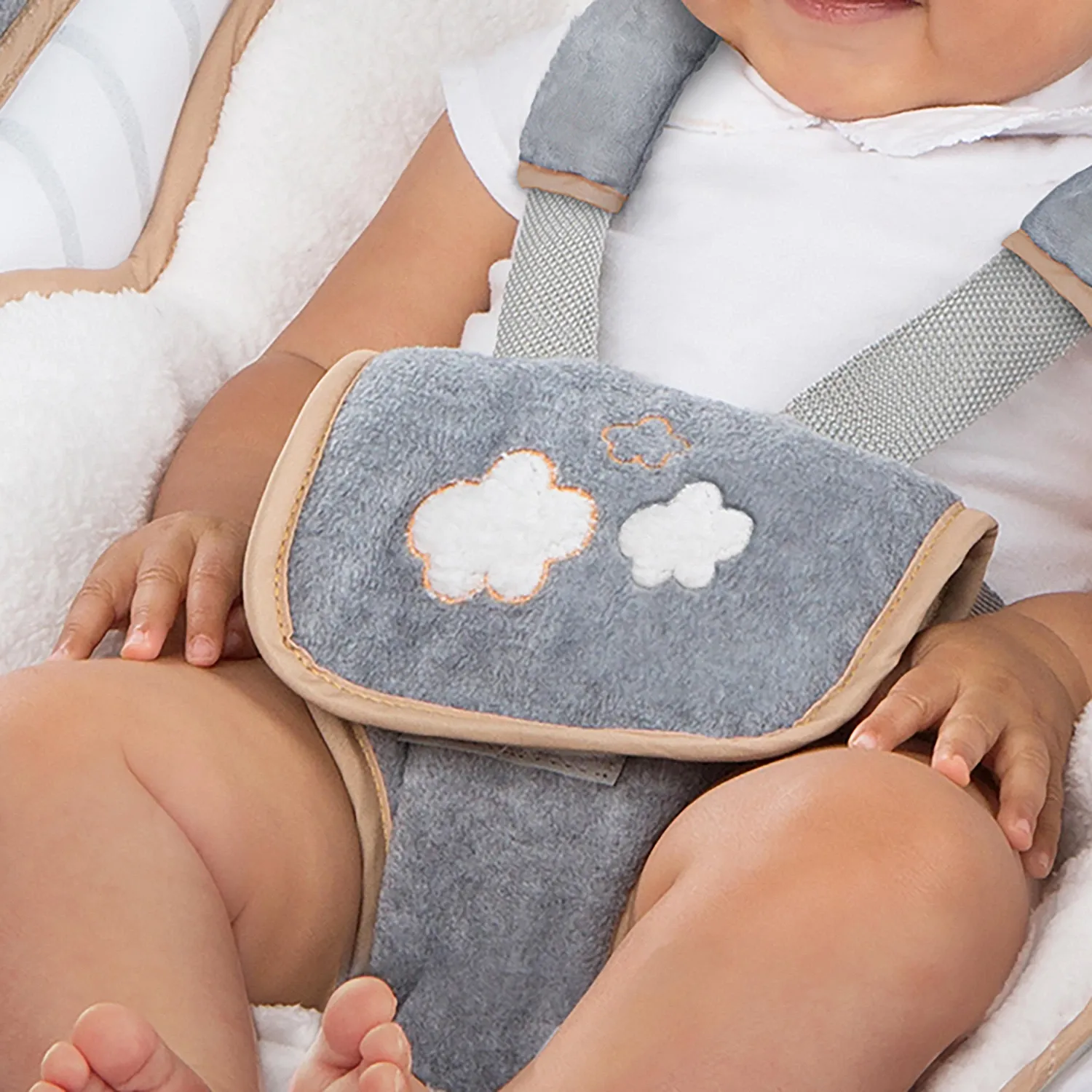 Ingenuity Boutique Rocking Seat Bella Teddy Babywippe Plüsch