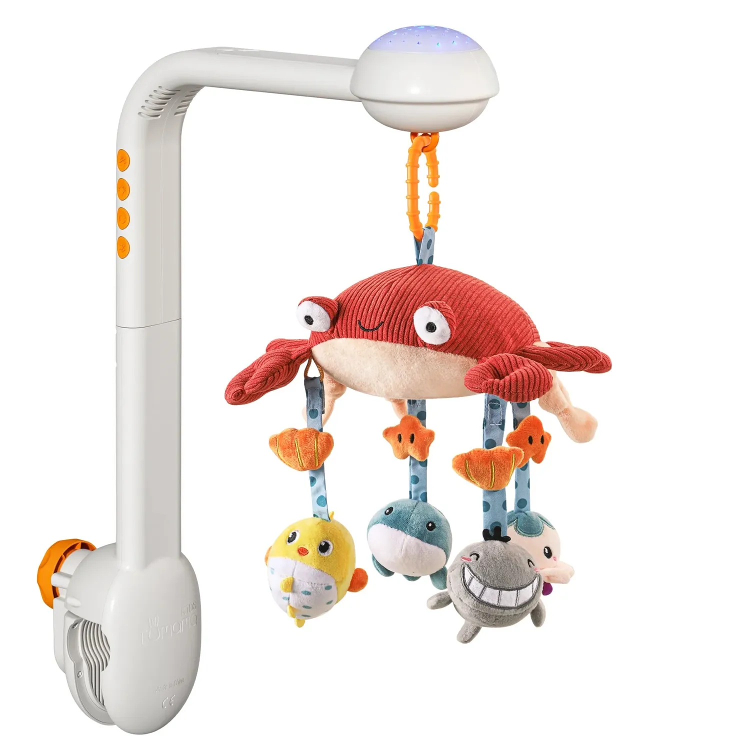 TUMAMA TM186 Baby-Mobile mit Licht und Musik Projektion