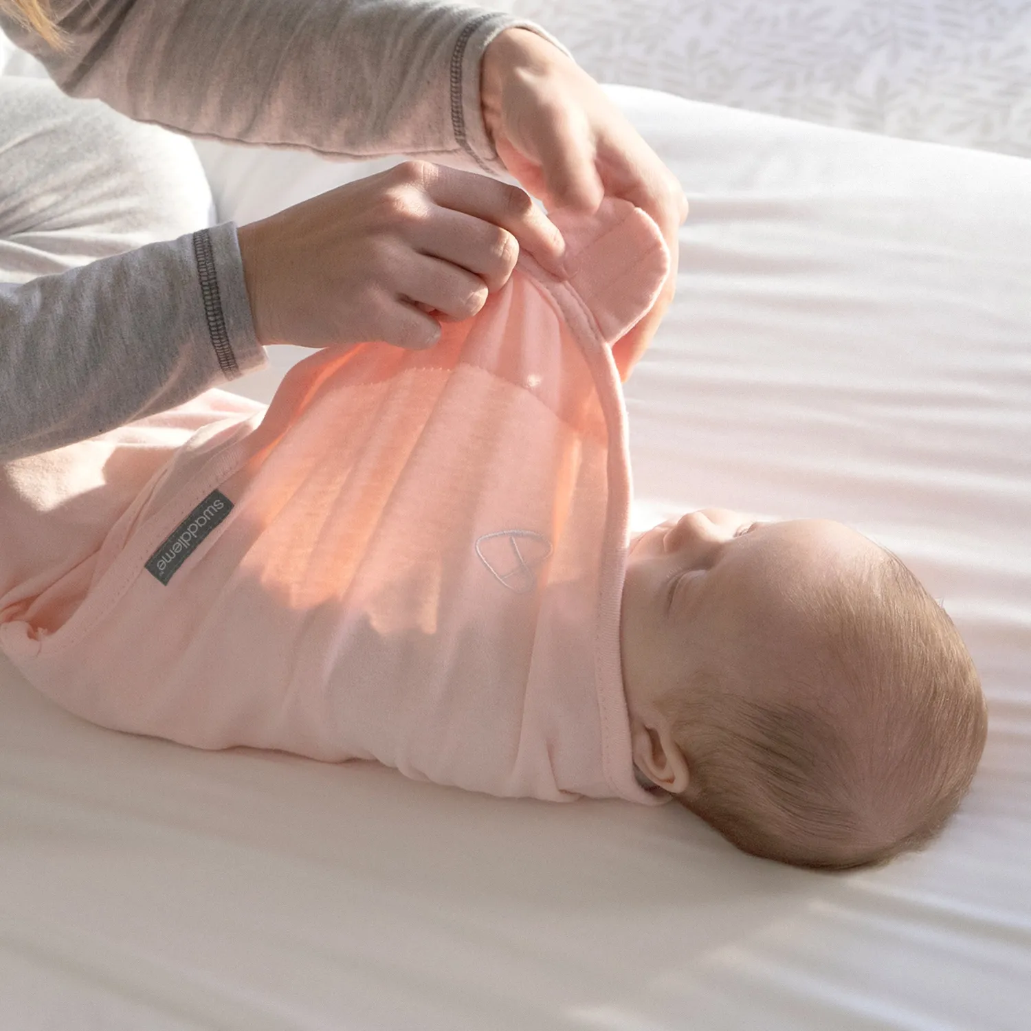 SwaddleMe Original Pucksack 0-3 Monate Coral Days 3er