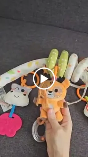 TUMAMA TM333 2-in-1 Spielbogen Spirale Giraffe