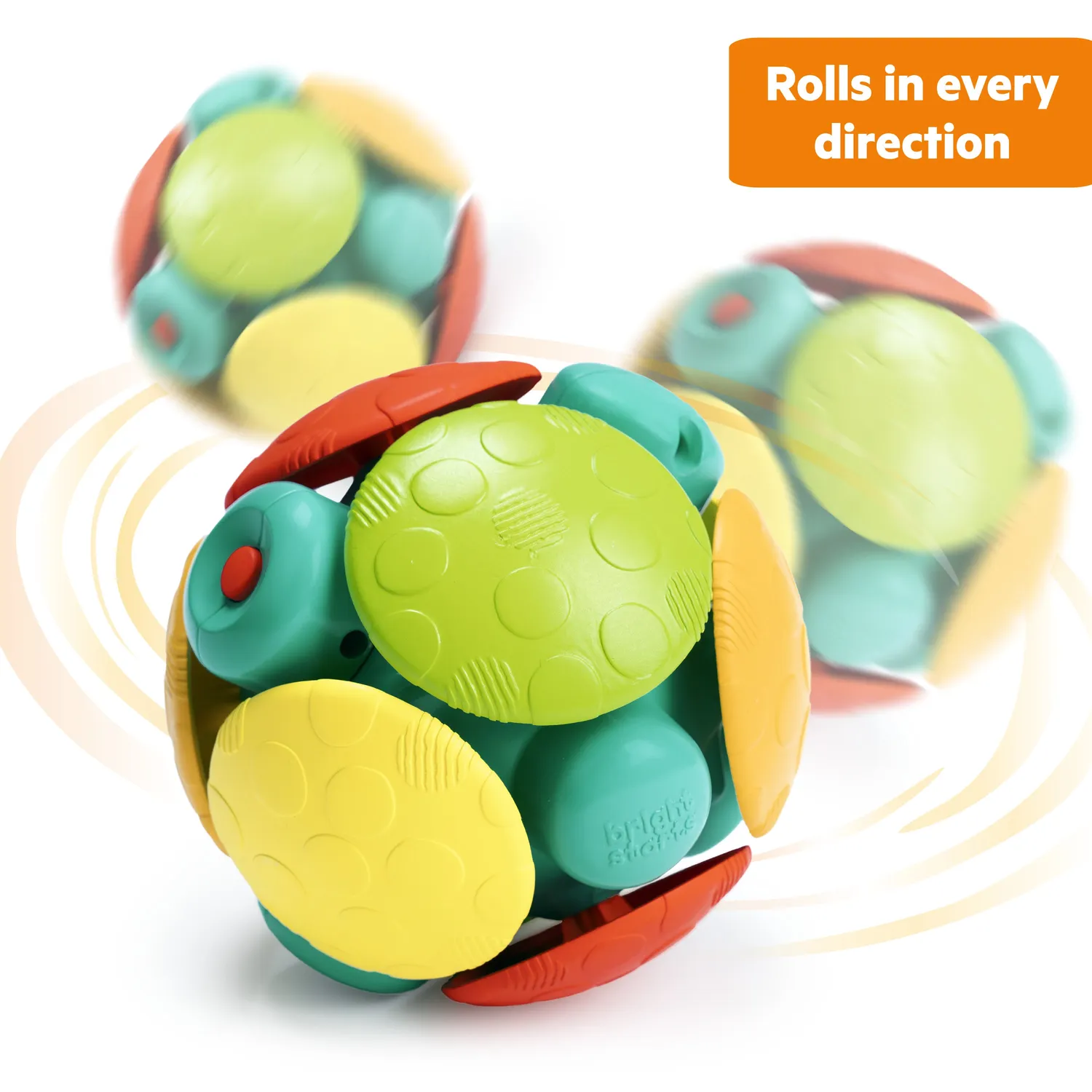 Bright Starts Wobble Bobble Ball Krabbelball mit Sound