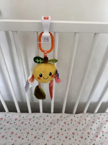 TUMAMA Frucht Rassel Anhänger 4er-Set Plüsch Baby