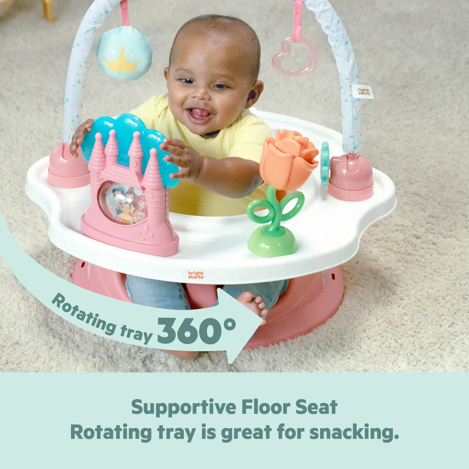 Bright Starts Disney Princess SuperSeat 3-in-1 Babysitz