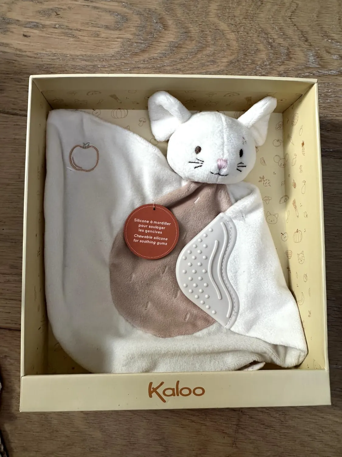 Kaloo Eichhörnchen Babyball 23 cm Beissring
