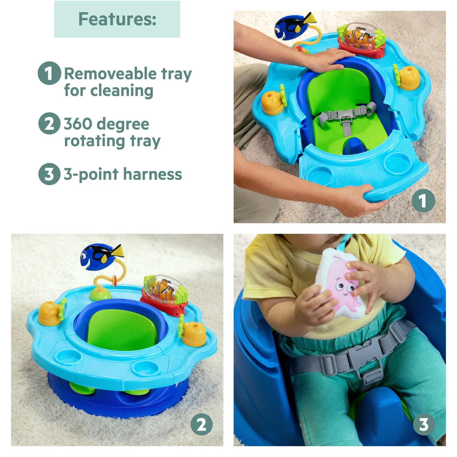 Bright Starts Finding Nemo SuperSeat 3-in-1 Sitz