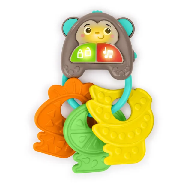 Bright Starts Musical MonKeys Autoschlüssel Spielzeug mit Musik