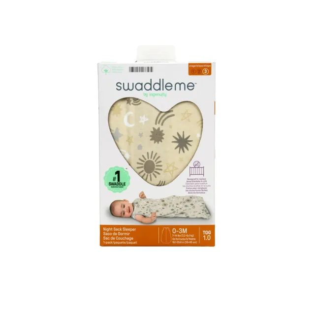 SwaddleMe Night Sack Babyschlafsack Celestial Dance 1.0 TOG