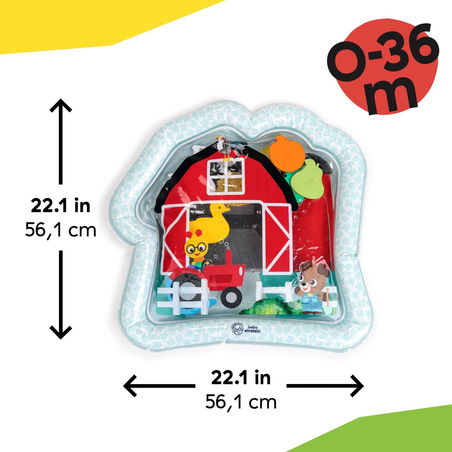 Baby Einstein Farm Explorers Cal's Wassermatte Bauchzeit