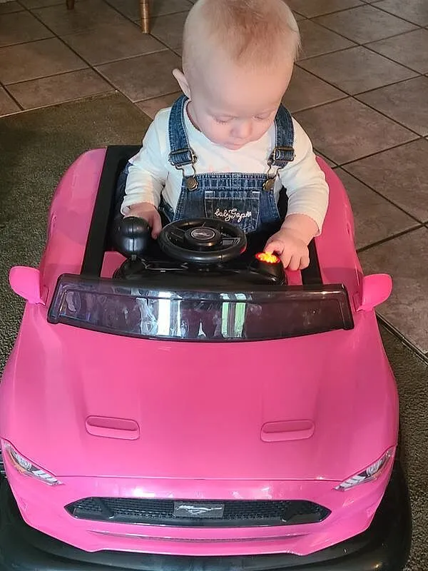 Bright Starts Ford Mustang 4-in-1 Lauflerner rosa Sound