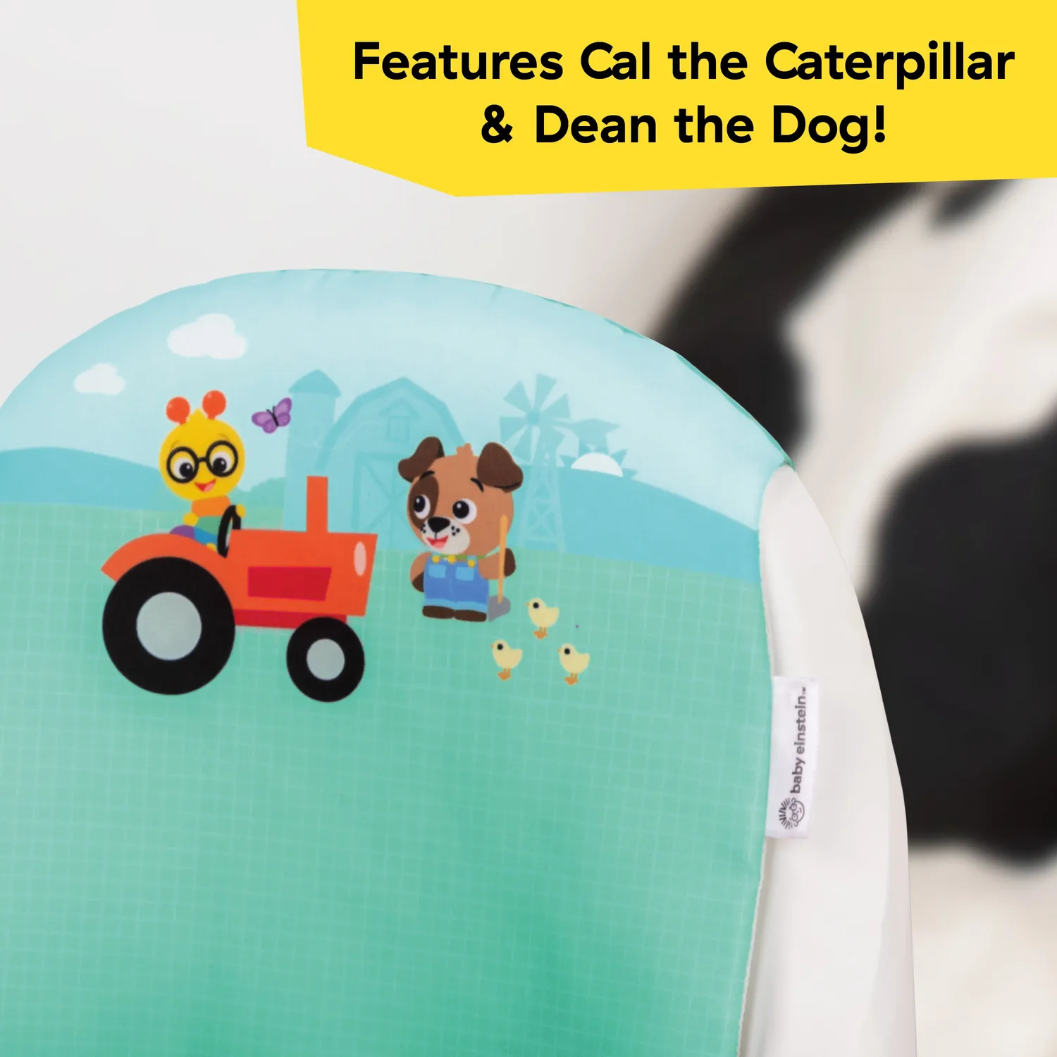 Baby Einstein Farm Explorers Fütterungssitz mit Lenkrad