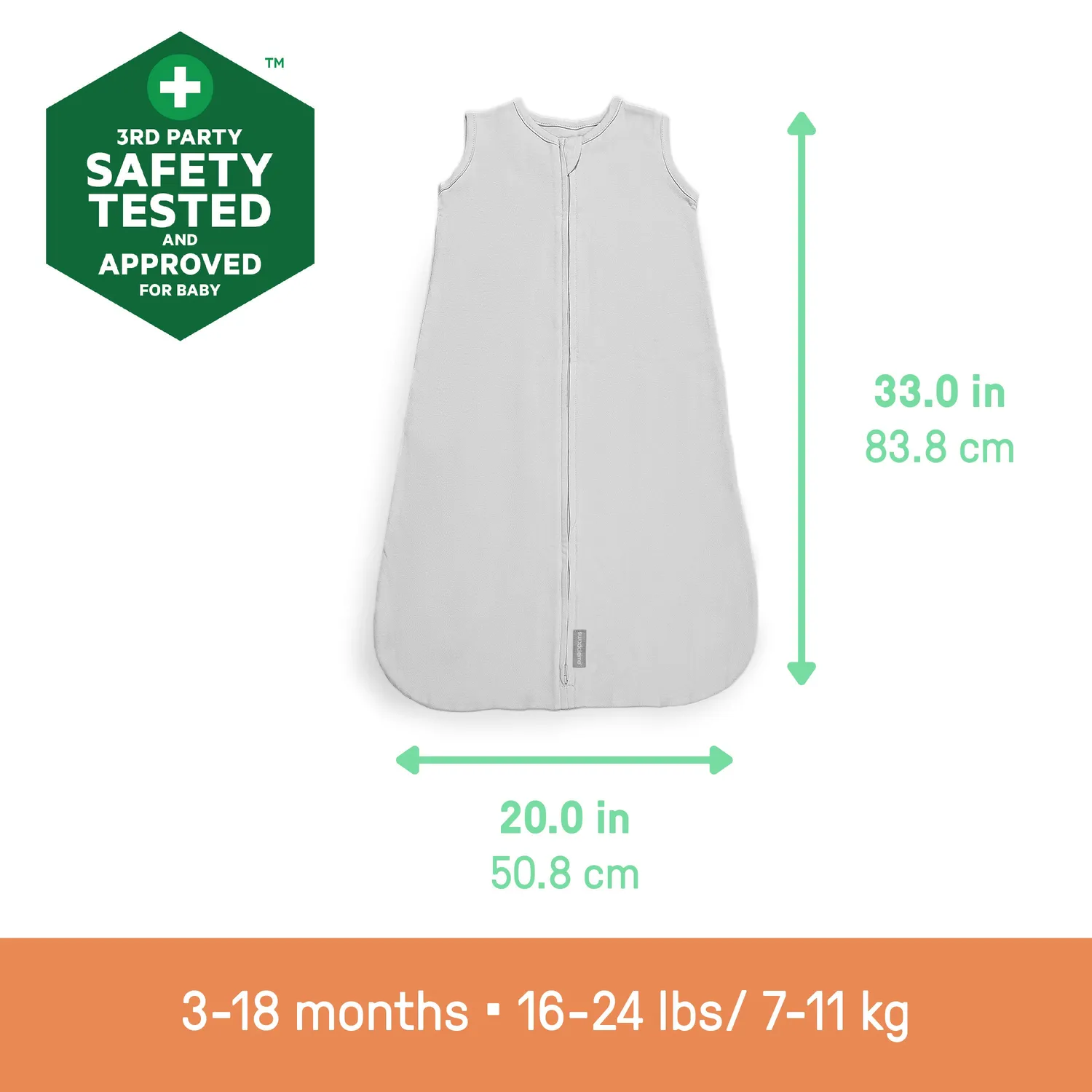 SwaddleMe Night Sack Flock Together Schlafsack 3-18 Monate