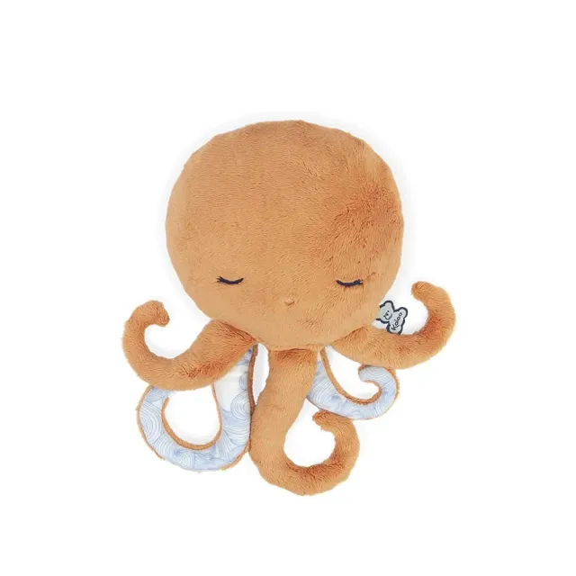 Kaloo Petit Calme Oktopus Kuscheltier-Wärmflasche orange 29 cm Lavendel