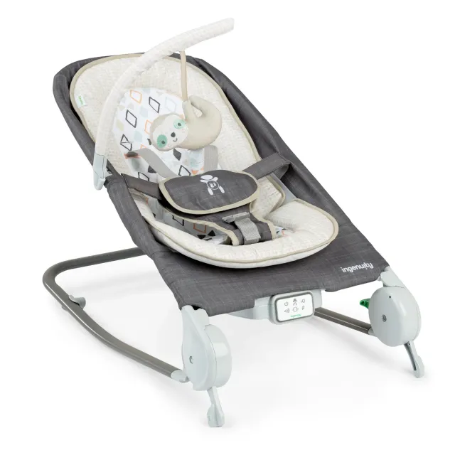 Ingenuity Happy Belly Parker Babyliege mit Massage 0-6 Monate