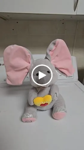 TUMAMA Plüsch-Elefant Interaktiv Peek-a-Boo Musik