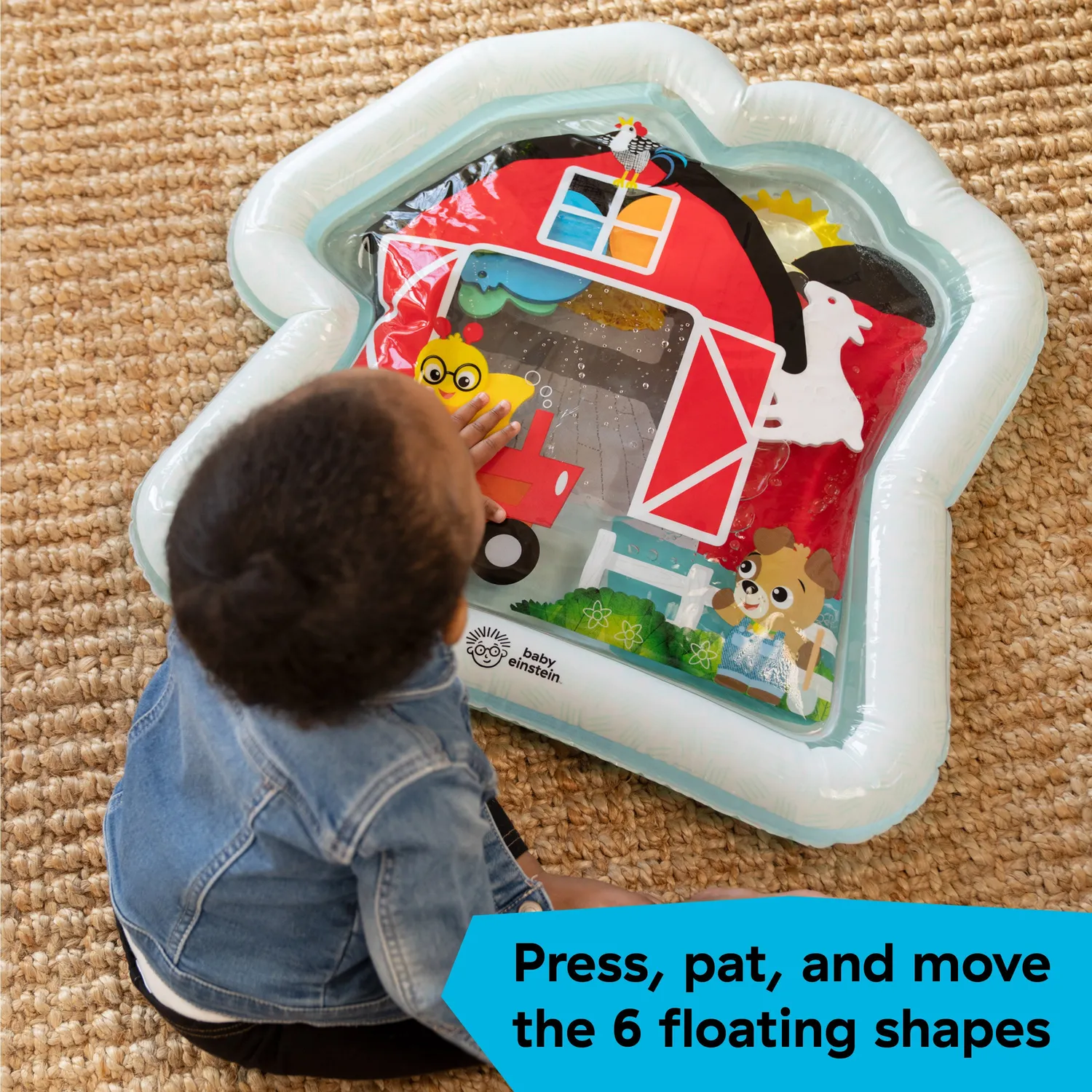 Baby Einstein Farm Explorers Cal's Wassermatte Bauchzeit
