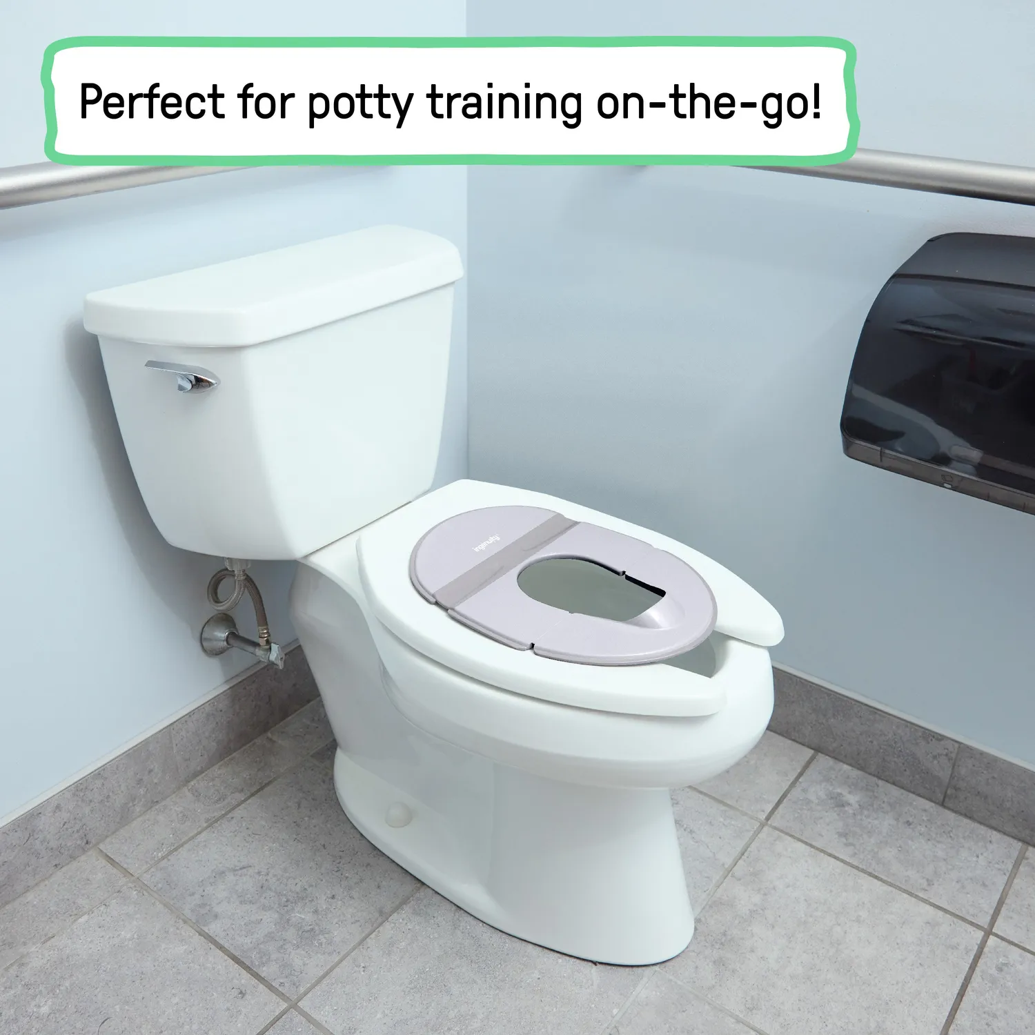 Ingenuity FoldAway Töpfchenaufsatz WC-Sitz Faltbar mit Tasche