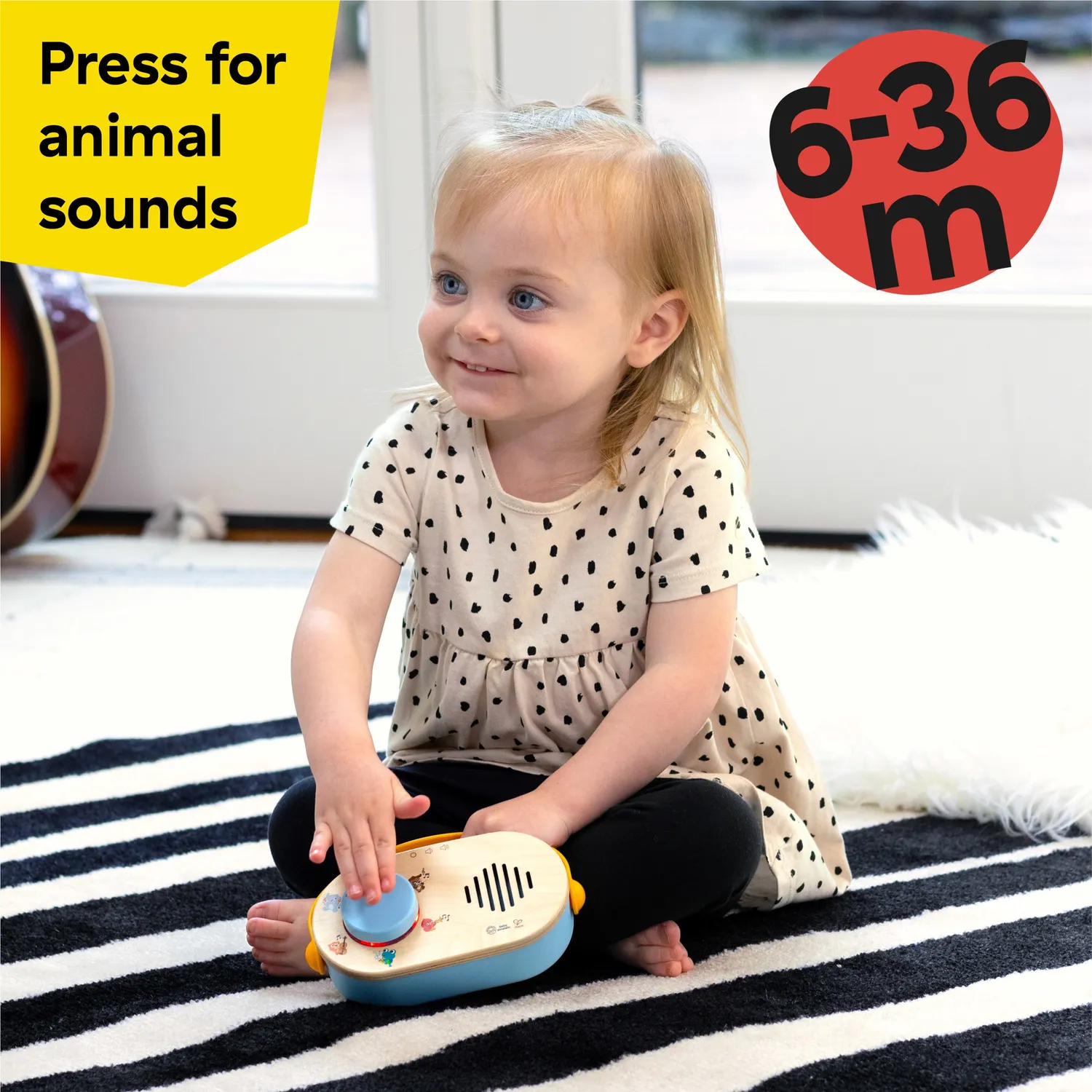Baby Einstein Discovery Radio Musikspielzeug Holz