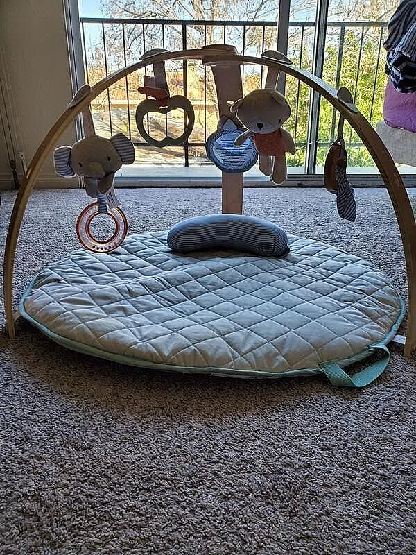 Ingenuity Cozy Spot Duvet Spielbogen Loamy mit Matte