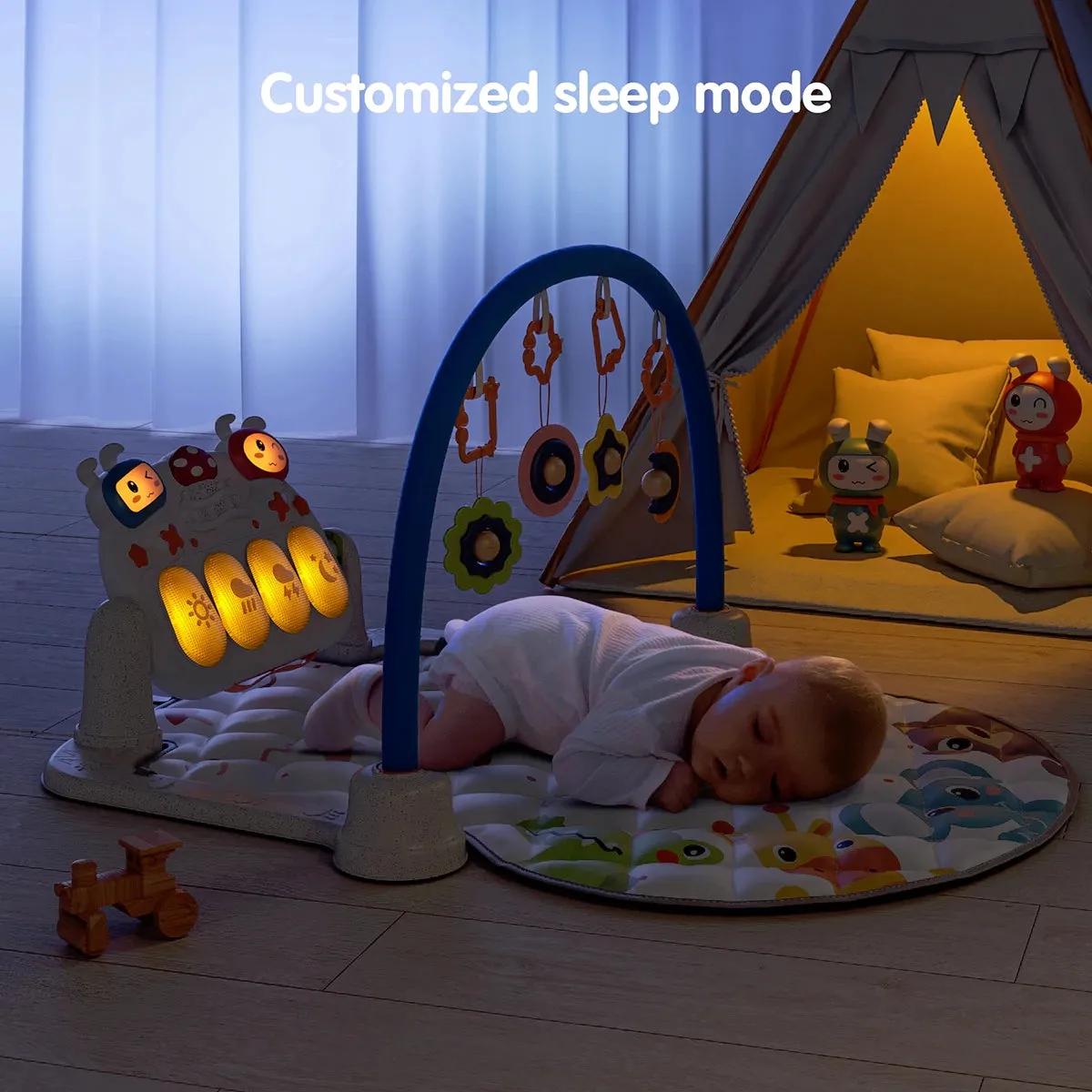 TUMAMA Baby Play Gym TM231 Spieldecke mit Musik