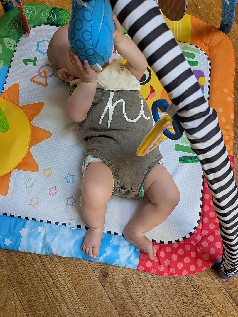 Baby Einstein Cals Curiosity Center Spieldecke faltbar