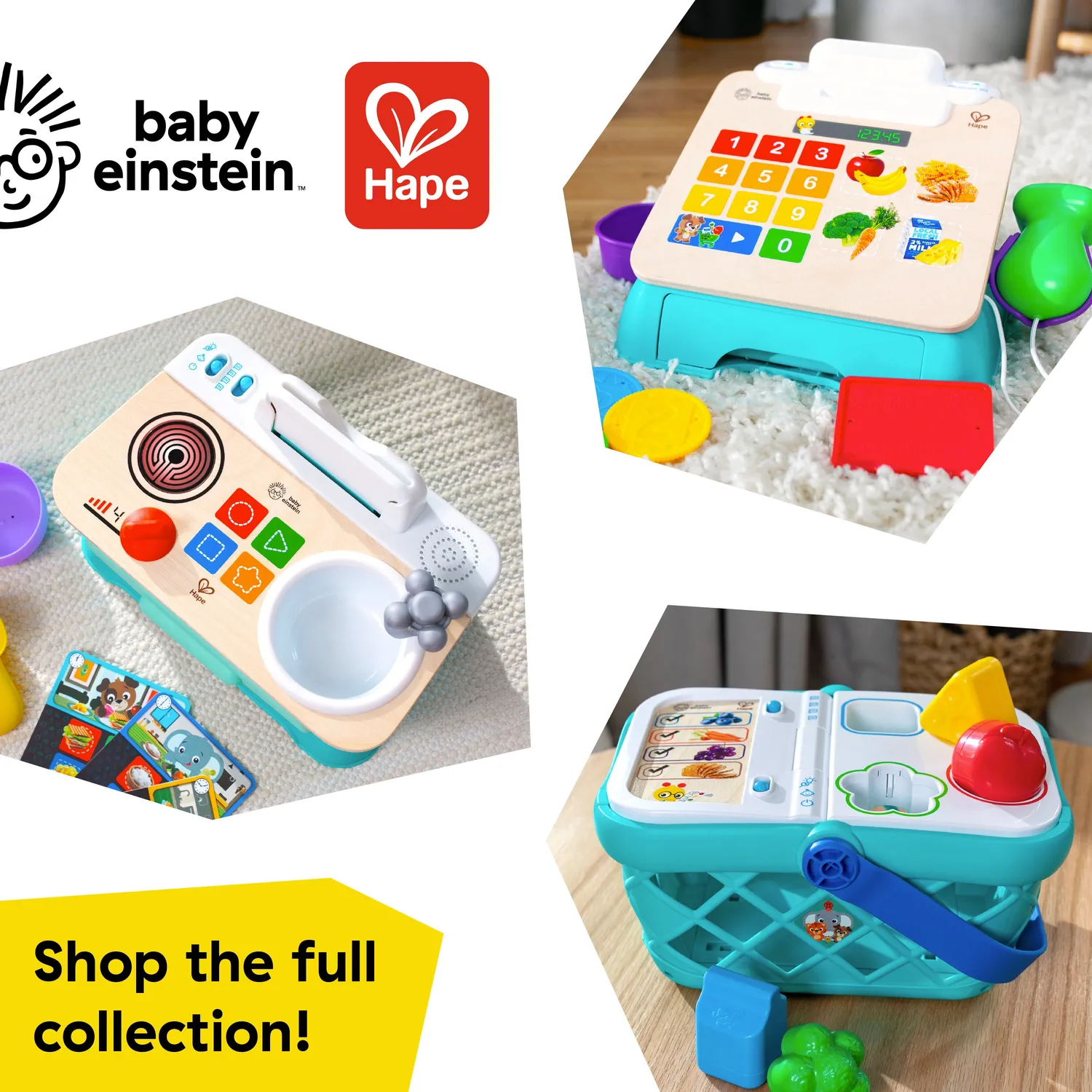 Baby Einstein Magic Touch Registrierkasse Spielzeug Holz
