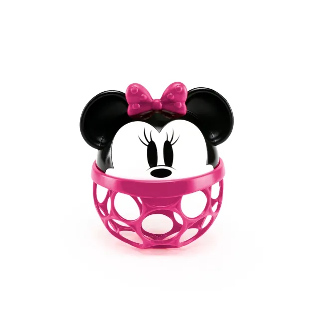 Disney Baby Minnie Mouse Rattle Along Buddy Rassel Pink BPA-frei