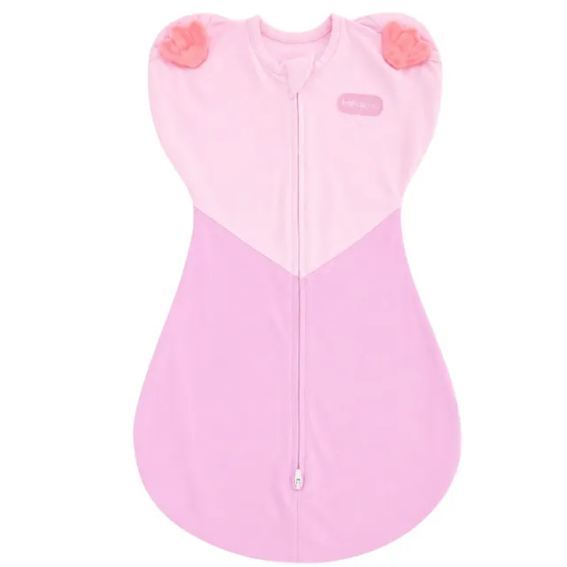 hahaland Heart Arms-Up Schlafsack Pink 1.0 TOG
