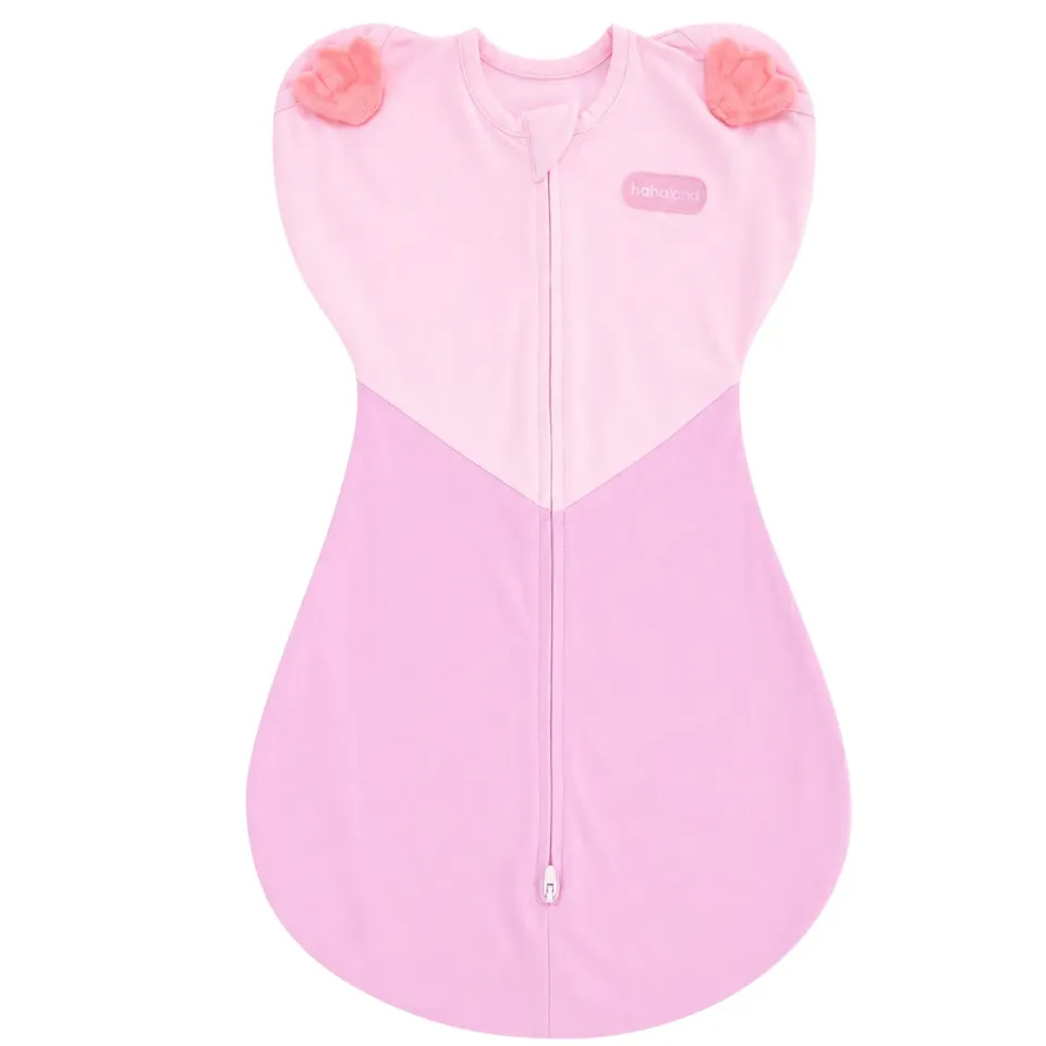 hahaland Heart Arms-Up Schlafsack Pink 1.0 TOG