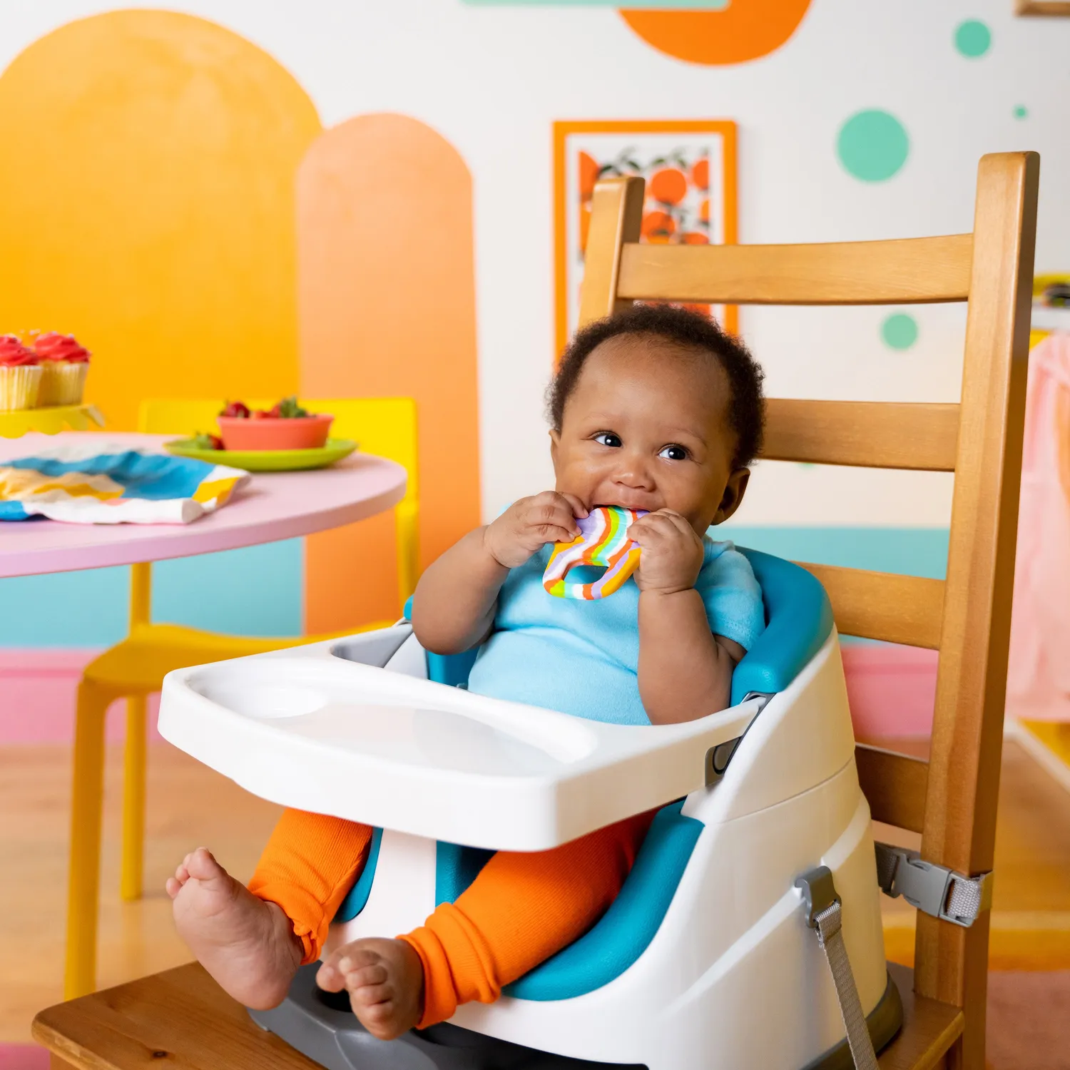 Bright Starts Soft Serve Beissring Silikon Eistüte 3M+