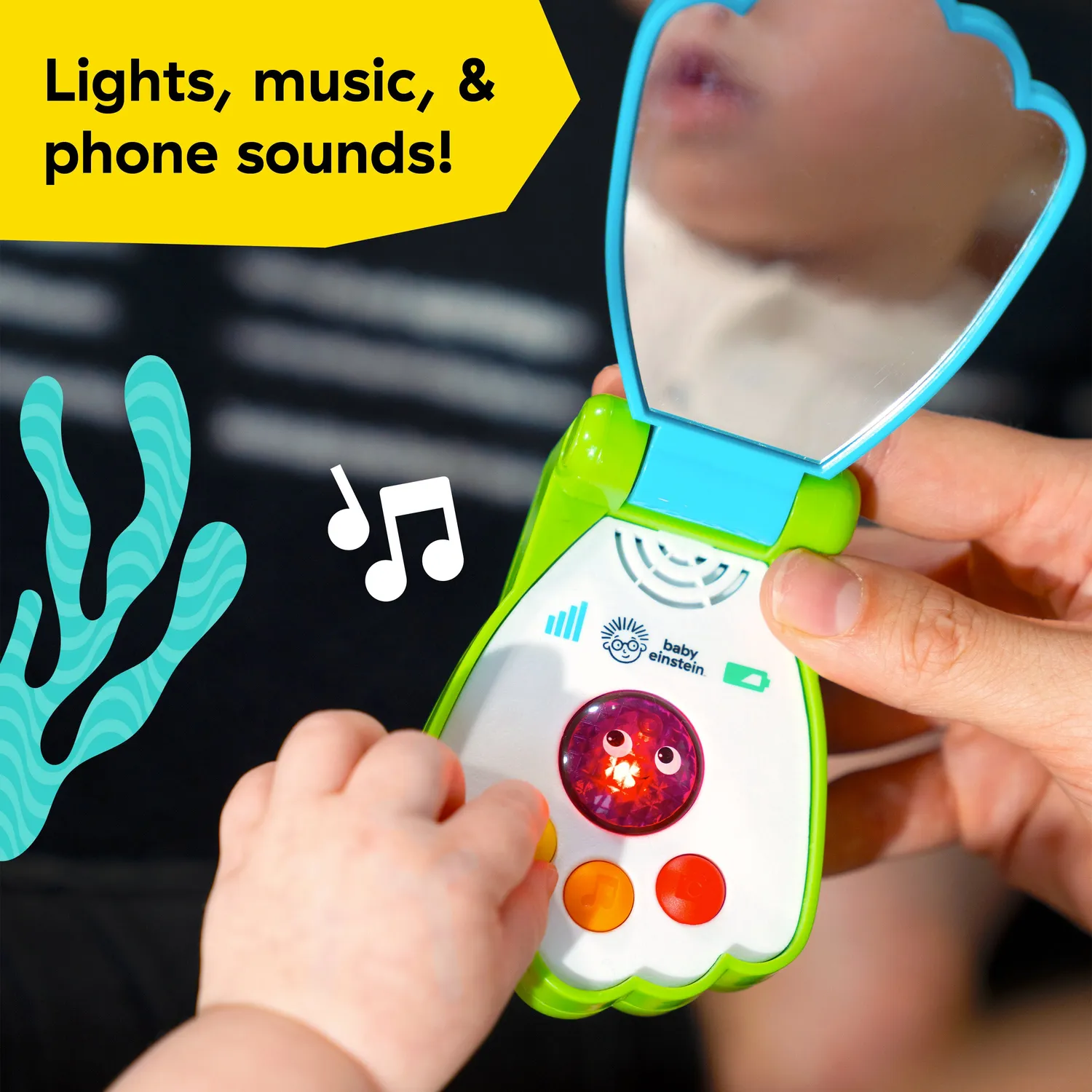 Baby Einstein Ocean Explorers Shell Phone Spieltelefon mit Licht