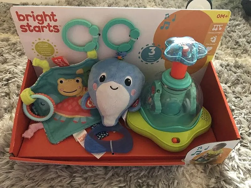 Bright Starts Sea Me Giggle Geschenkset 3-teilig