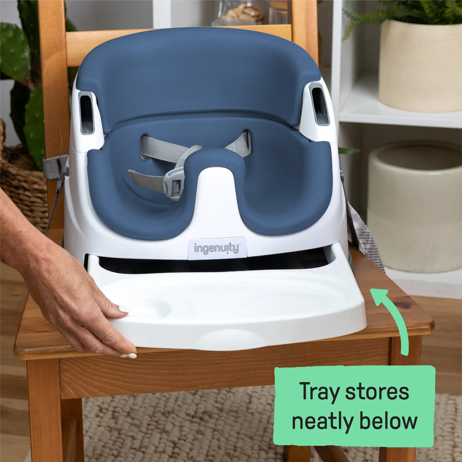 Ingenuity Baby Base 2-in-1 Boostersitz Night Sky