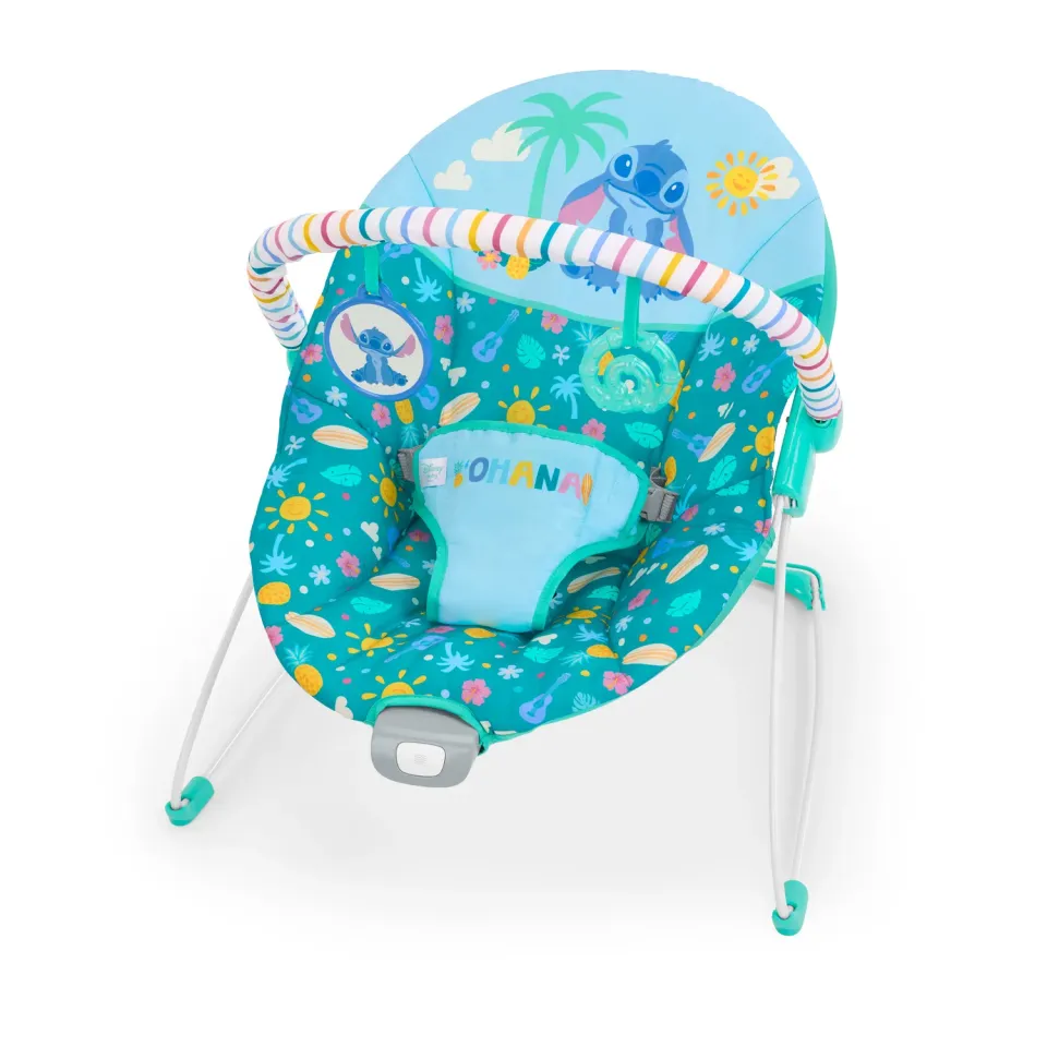 Bright Starts Disney Baby Stitch Ohana Babywippe Vibration