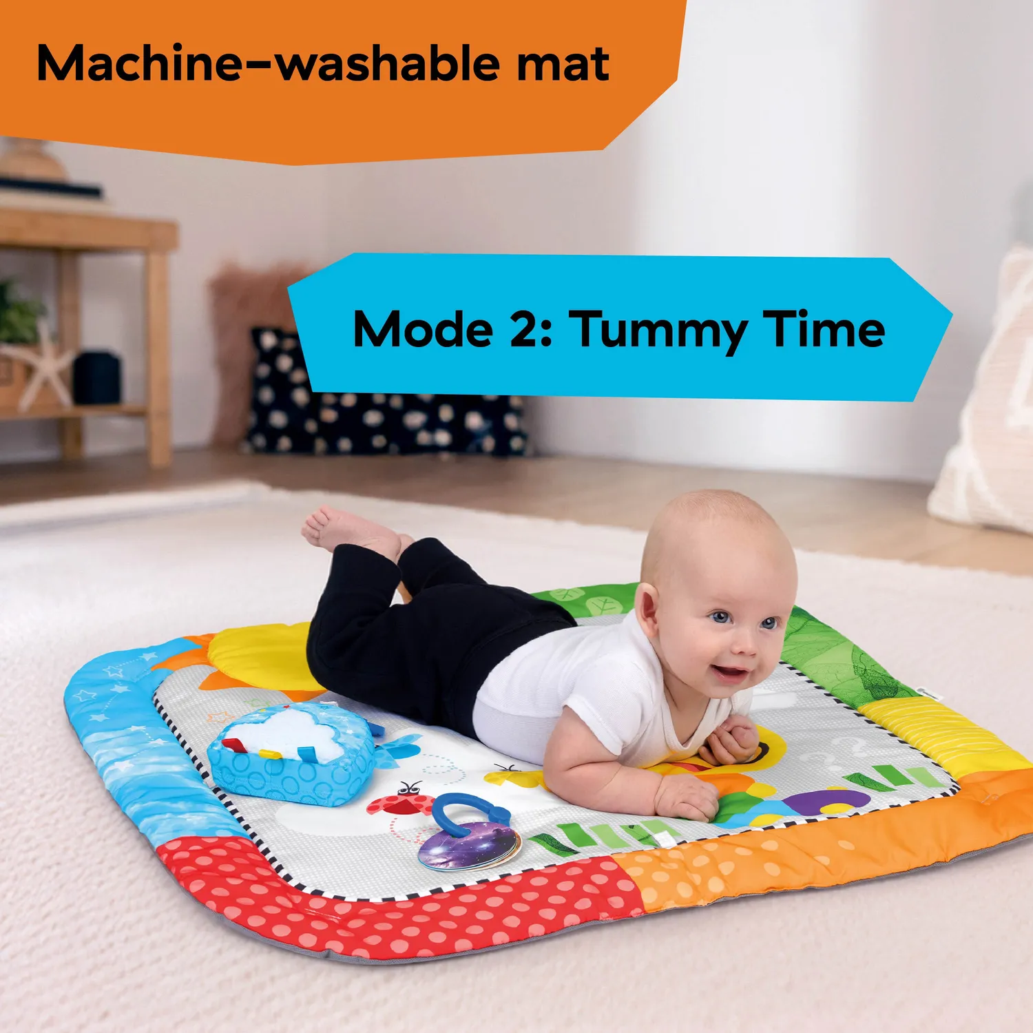 Baby Einstein Cals Curiosity Center Spieldecke faltbar
