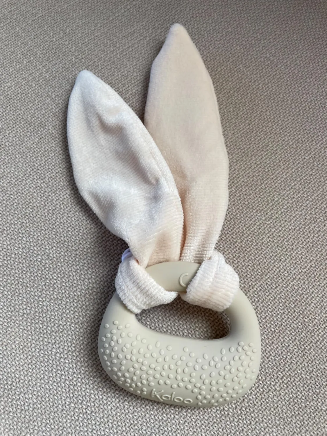 Kaloo Lapinoo Beissring Hase Silikon Ockerfarben