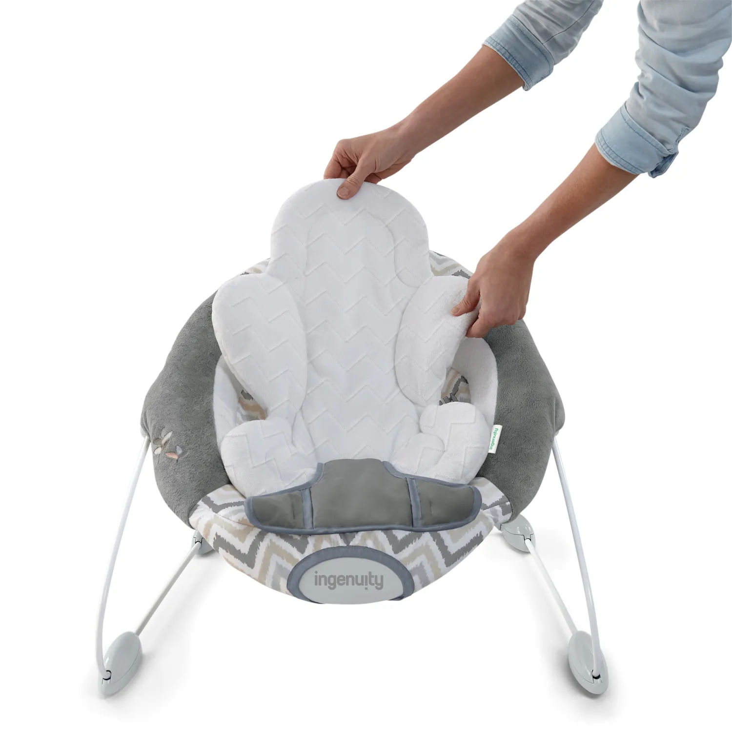 Ingenuity SmartBounce Babywippe Braden automatisch 2 Stufen