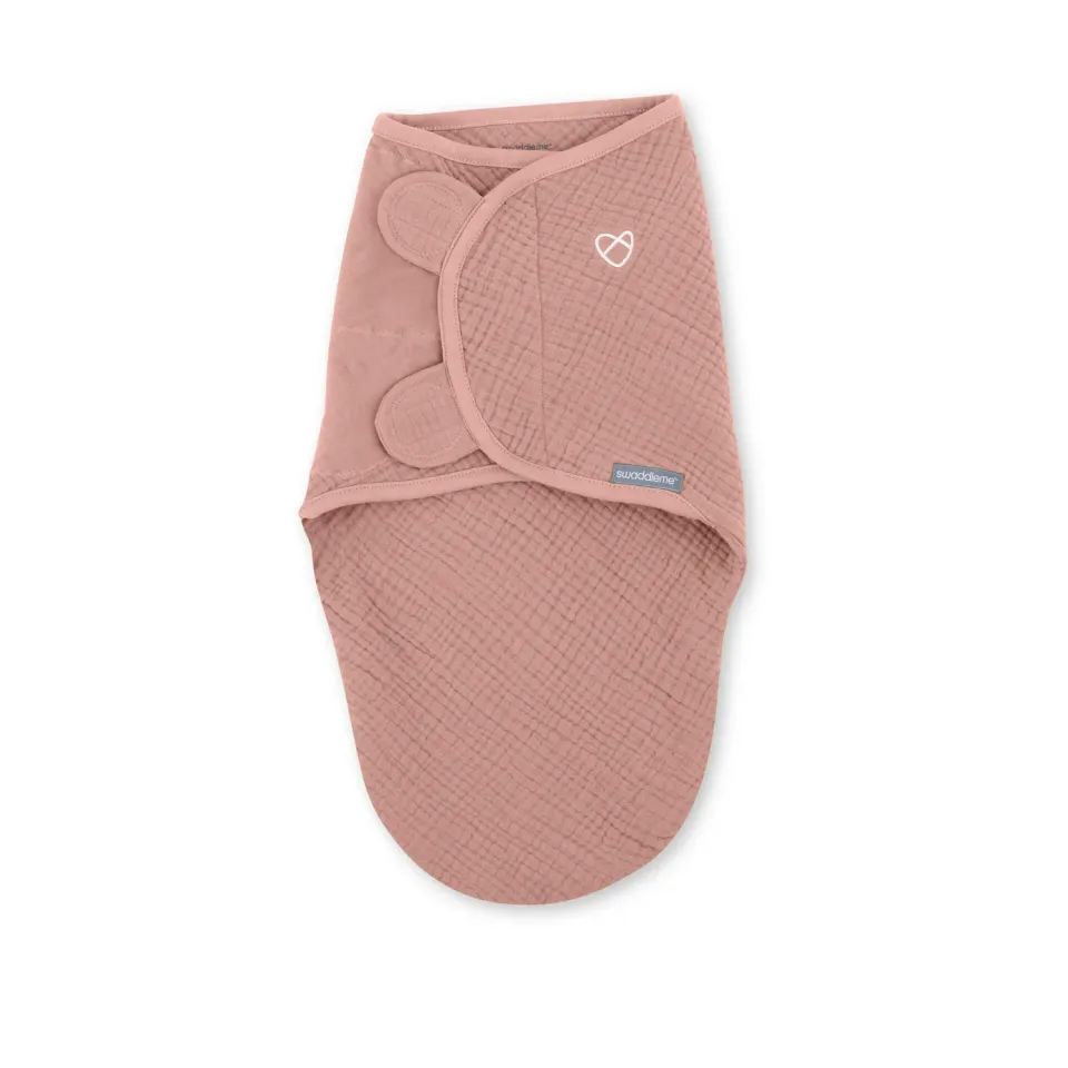 Ingenuity SwaddleMe Original SM Pucktuch Musselin Blush