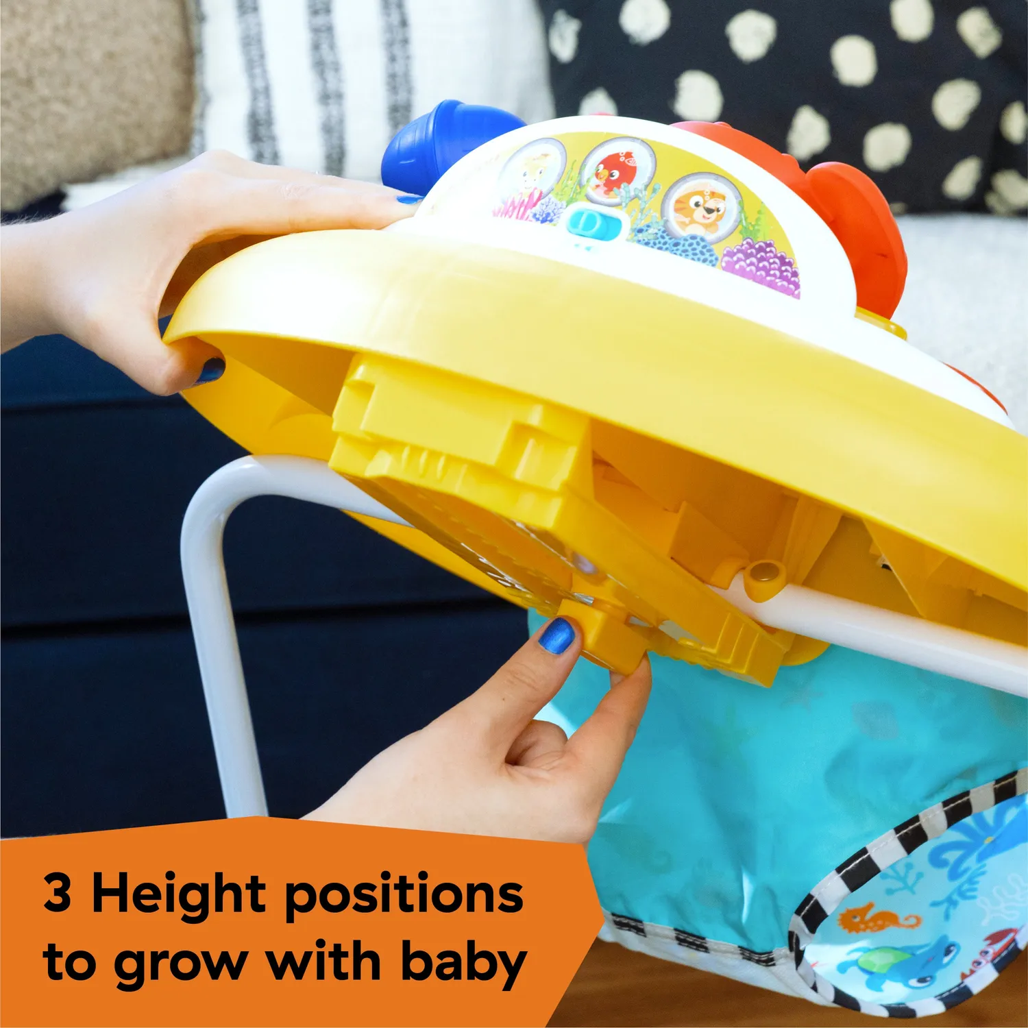 Baby Einstein Dive & Discover 3-in-1 Lauflernhilfe U-Boot