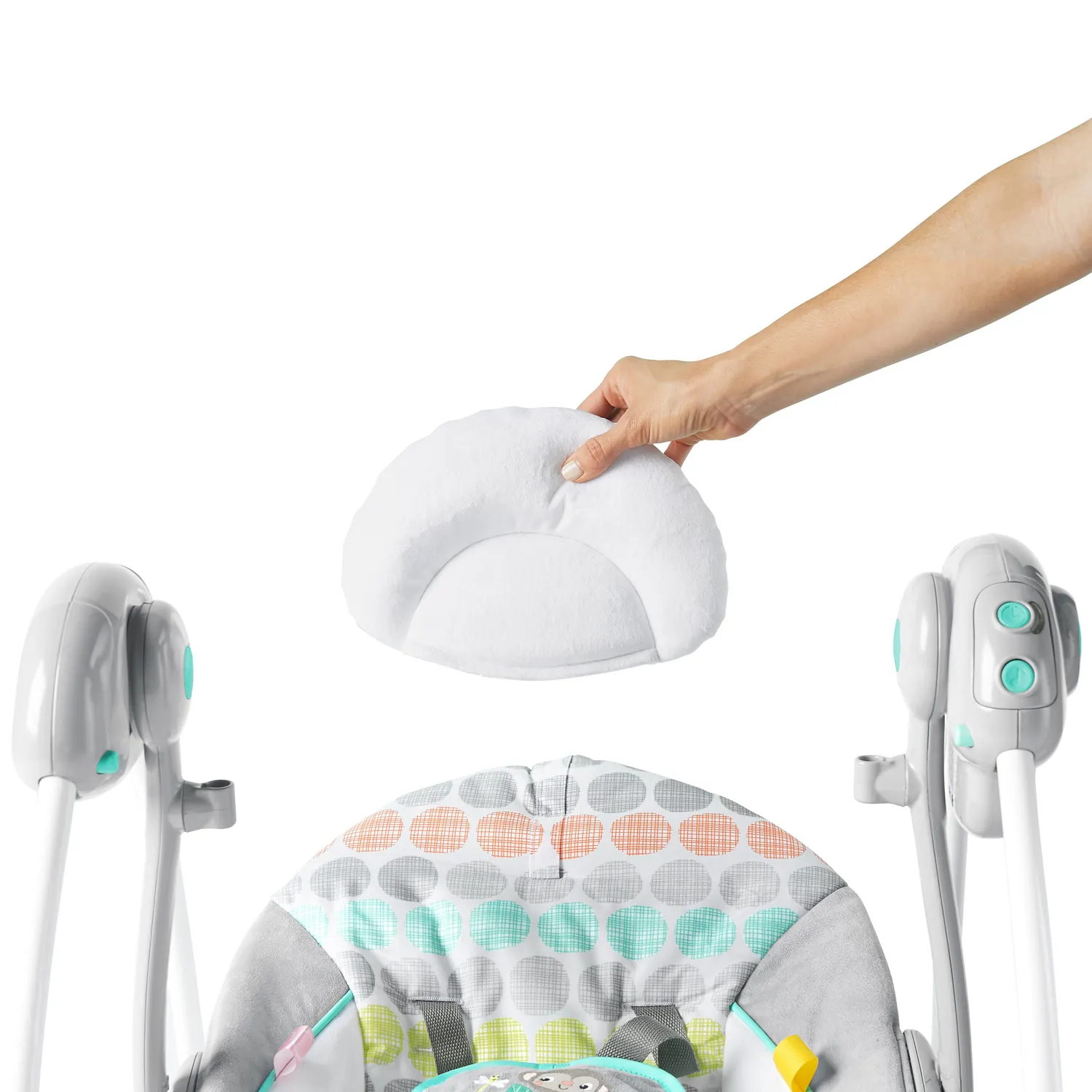Bright Starts Whimsical Wild Babyschaukel tragbar faltbar Spielbogen