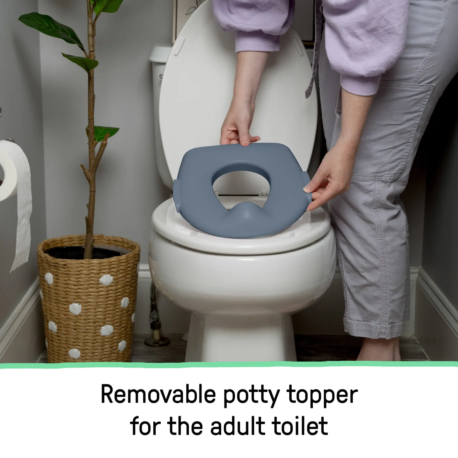 Ingenuity My Size Potty Pro Lerntöpfchen Blau