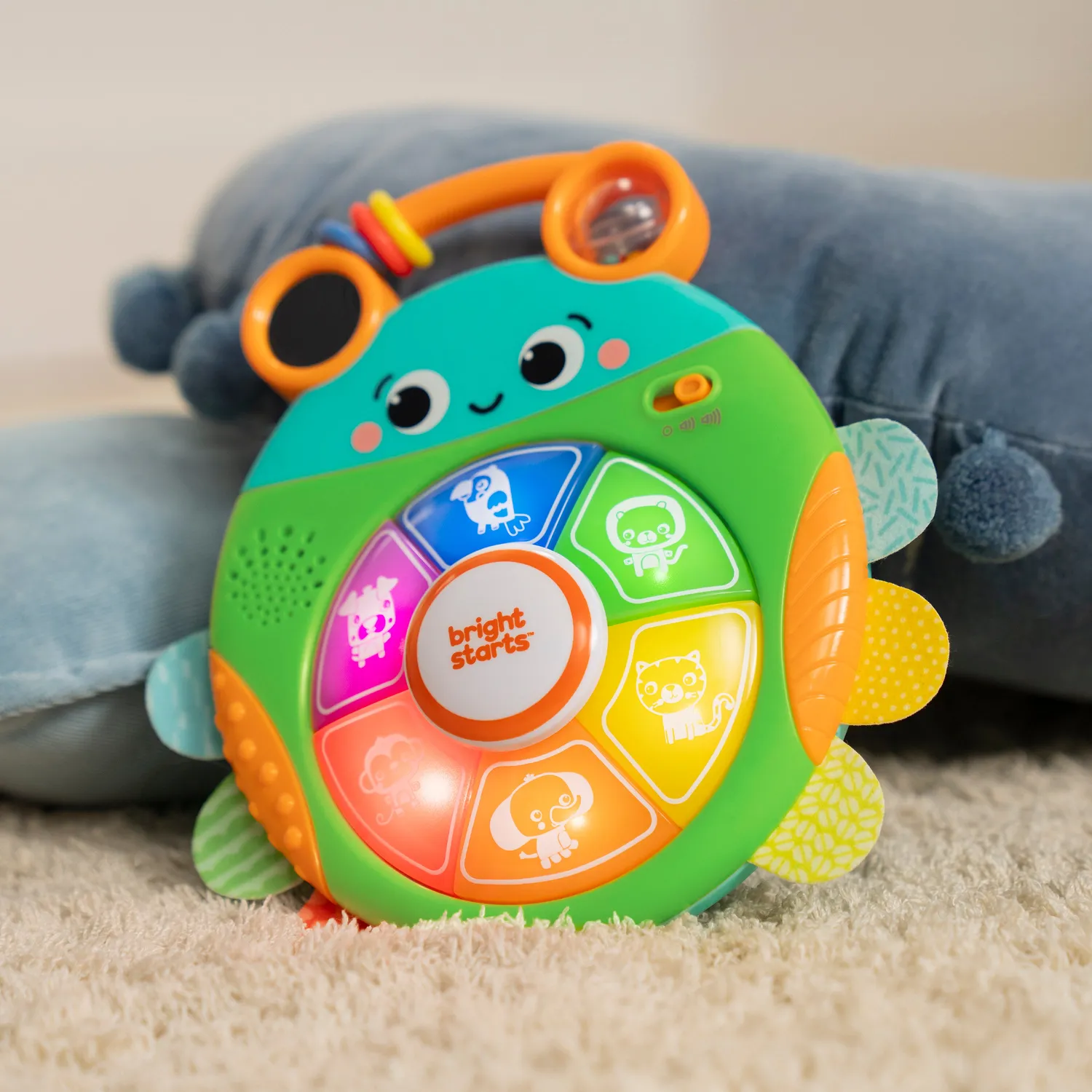 Bright Starts Safari Surprise Multisensory Lernspielzeug Käfer
