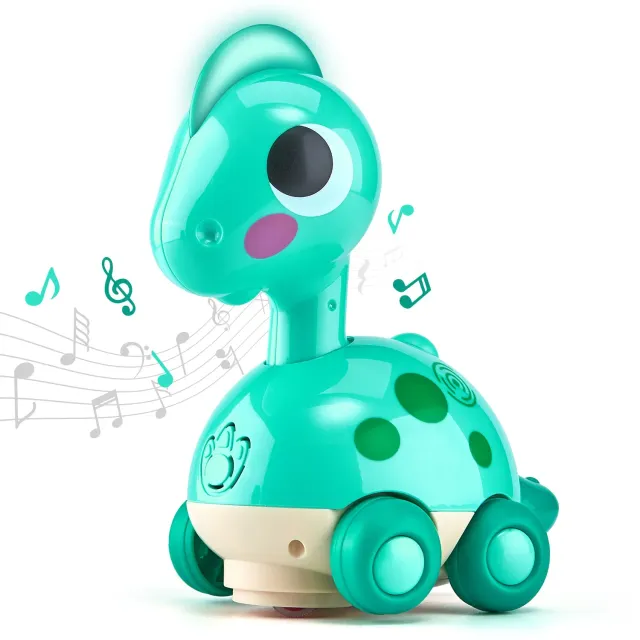 hahaland Touch & Go Krabbelspielzeug Dino mit Musik