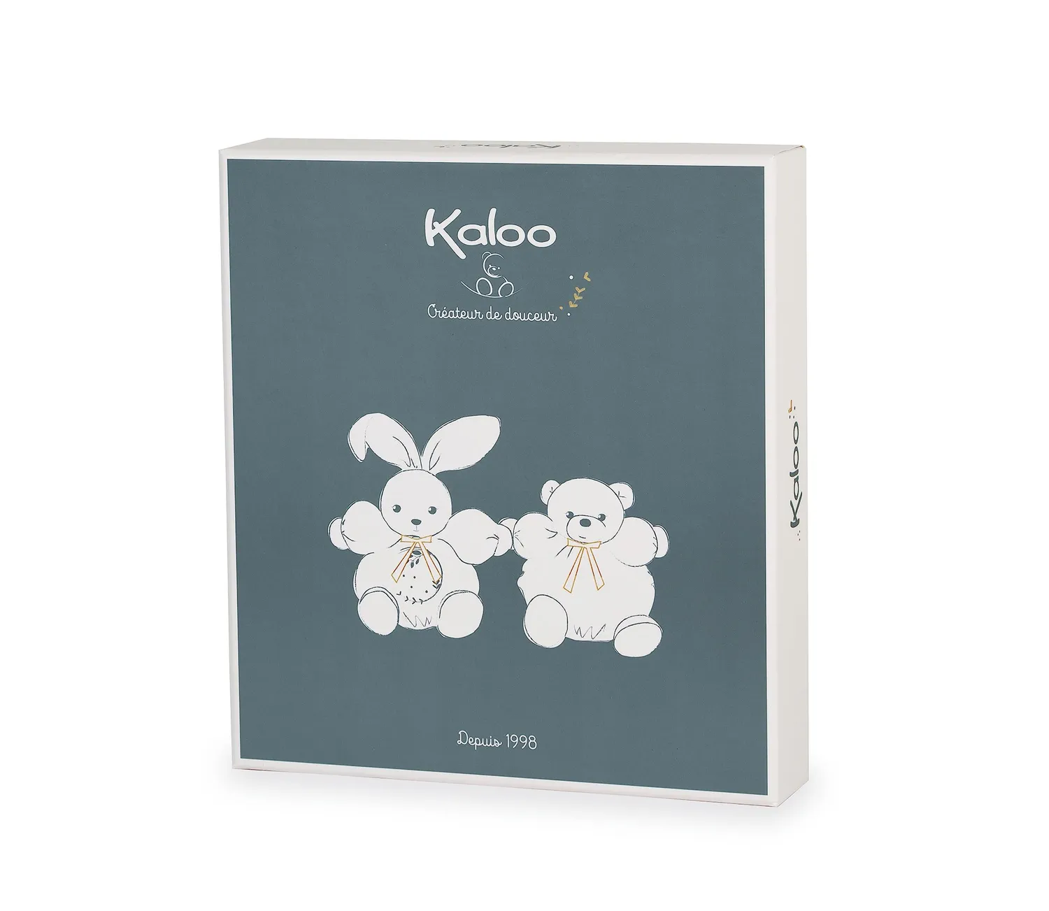 Kaloo Perle Maus Kuscheltier 20 cm creme Geschenkbox
