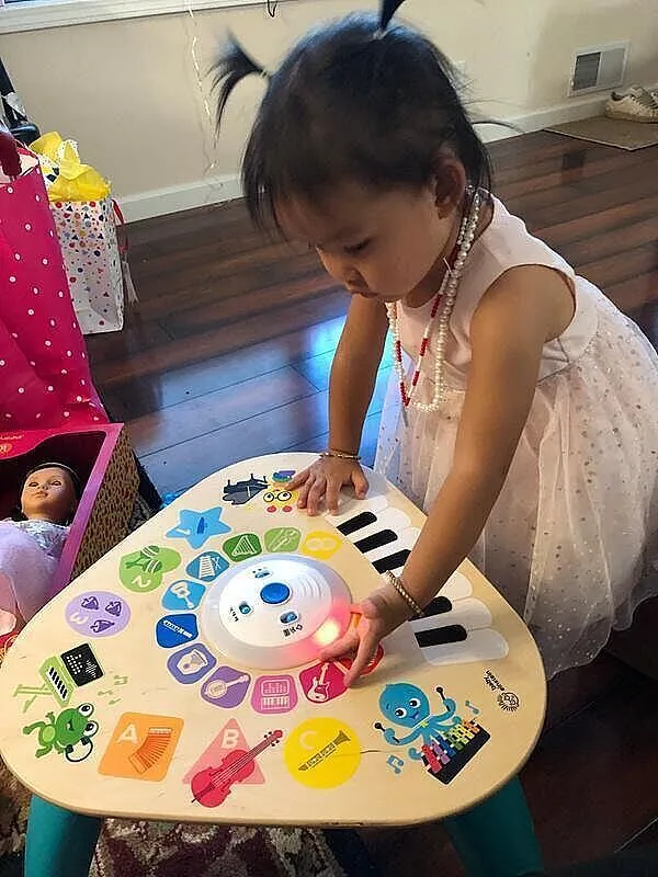 Baby Einstein Clever Composer Tune Table Spieltisch Holz