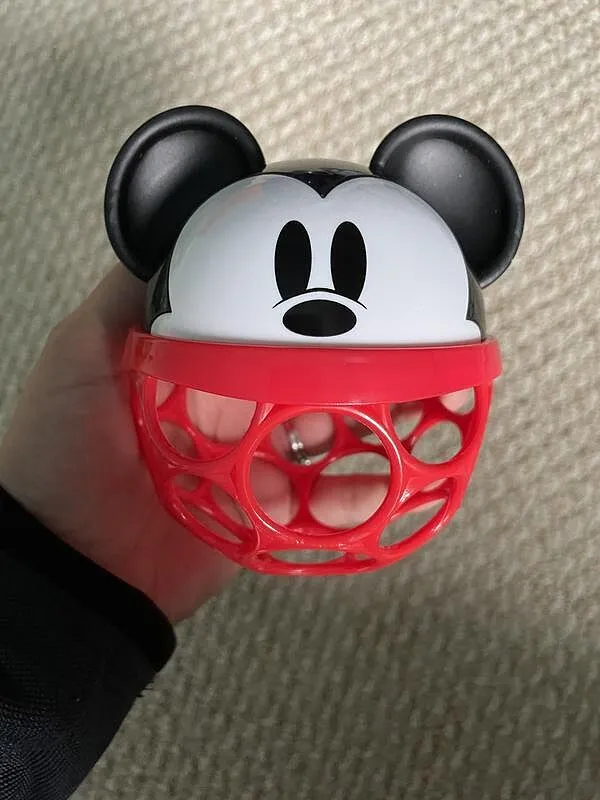 Disney Baby Mickey Oball Rassel Greifspielzeug Rot