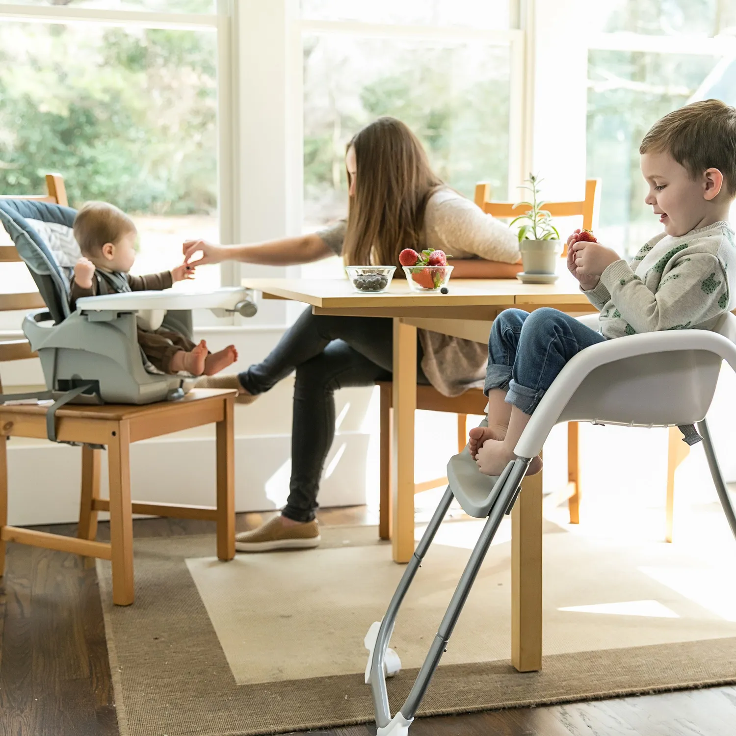 Ingenuity Trio Elite Braden 3-in-1 Hochstuhl Slate mitwachsend