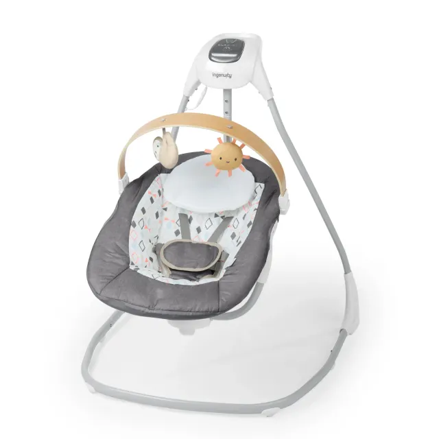Ingenuity SimpleComfort Parker Babyschaukel mit Holz