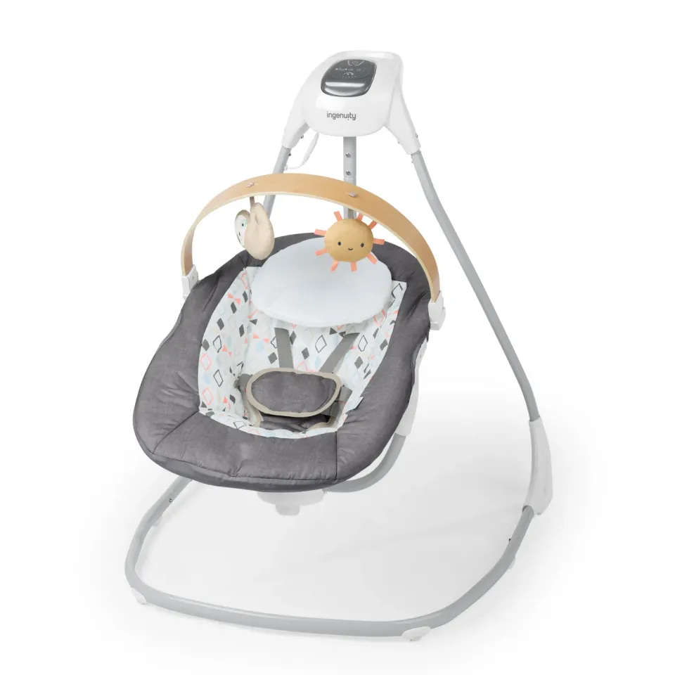 Ingenuity SimpleComfort Parker Babyschaukel mit Holz
