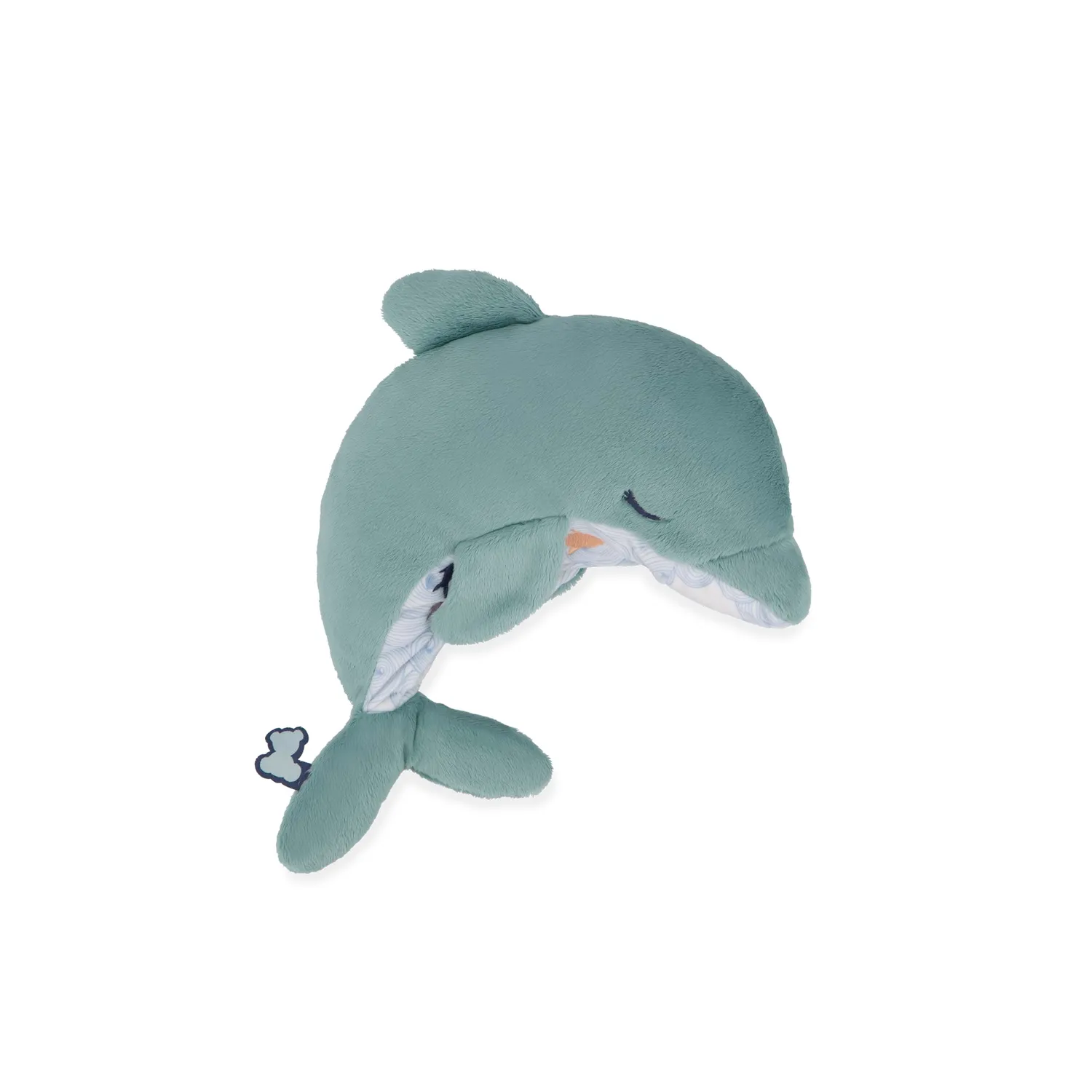 Kaloo Petit Calme Delfin Wärmflasche Kuscheltier warm kalt