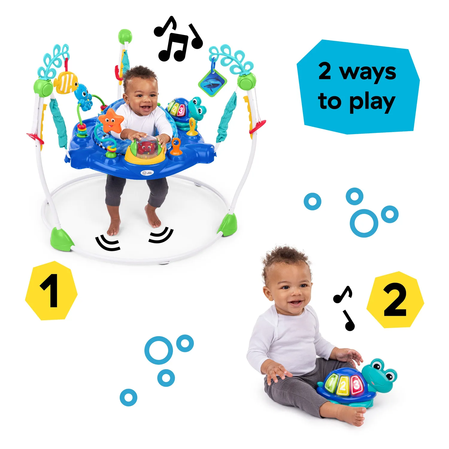 Baby Einstein Neptunes Ocean Discovery Jumper Hopser 6-12 Monate